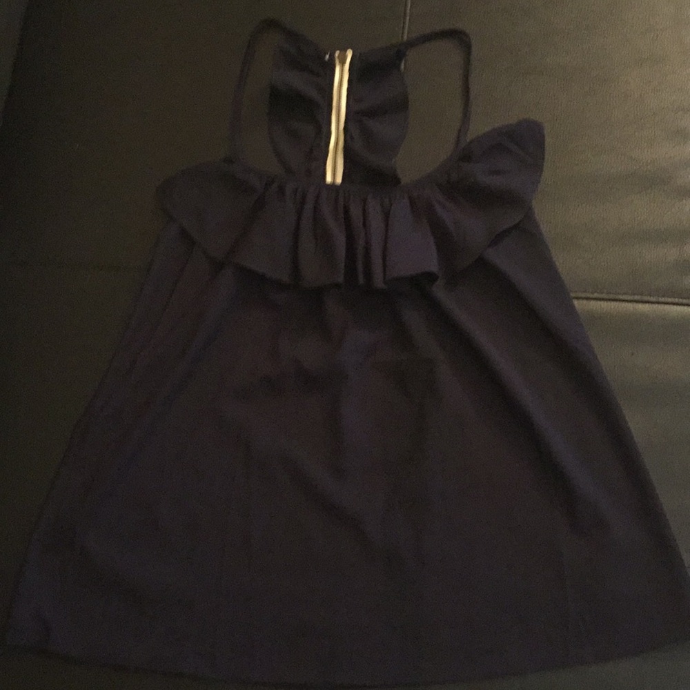 Sis sis ruffle tank